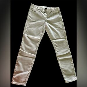 Gap Legging Skimmer Slim Straight White Jeans size 6/28